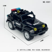 Load image into Gallery viewer, L-3 Package Black Jeep Small Particle Accessories Kits Special Police Doll Toy Weapon Pieces

