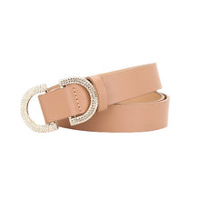 Load image into Gallery viewer, Japanese Buckle Girls Fashion Rhinestone Ornament Belt Dress with Jeans Strap
