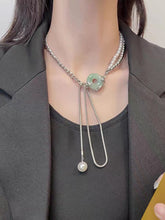 Load image into Gallery viewer, Chinese Style Beaded Stitching Necklace
