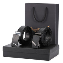 Load image into Gallery viewer, Gift Wallet Belted Suit Enterprise Gift Men's Leather Two-Piece Gift Box Belt
