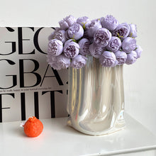 Load image into Gallery viewer, 27 heads Artificial Raw Silk Rose Bouquet Artificial Bouquet Home Decorative Fake Flower
