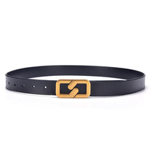 Load image into Gallery viewer, Women's Korean-Style Fashionable Smooth Buckle Belt Women's Pants Belt

