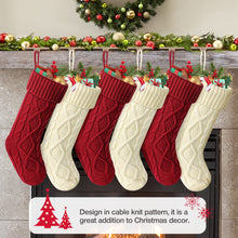 Load image into Gallery viewer, 3pcs/Set Christmas Stockings Sub Gift Bag Wool Christmas Stockings Christmas Pendant
