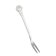 Load image into Gallery viewer, Q Stainless Steel Creative Fruit Fork Two-Tooth Fork Dessert Fork Household Fruit Toothpick Cake Fork
