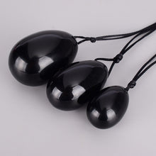 Load image into Gallery viewer, Jade Egg Stone Ball Postpartum Exercise Training Ball Jade Egg Jade Obsidian Vulva Egg Massage Stick
