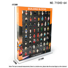 Load image into Gallery viewer, 64 Children's Building Blocks Toys Suit Doll Toy Window Box
