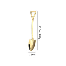 Load image into Gallery viewer, Stainless Steel Shovel Spoon Watermelon Shovel Dessert Spoon Ice-Cream Spoon Creative Shovel
