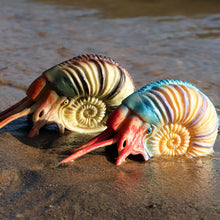Load image into Gallery viewer, 2pcs/Set Simulation Marine Animals Snails Model Toys Ancient Creatures Children Puzzle Gift Nautilidae Conch Fish Tank Decoration

