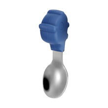 Load image into Gallery viewer, Baby Fork and Spoon Integrated Silica Gel Sucker Toddler Feeding Dinner Plate Children Tableware
