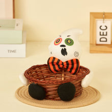Load image into Gallery viewer, Festival Rattan Candy Basket Cute Doll Halloween Party Decoration Supplies
