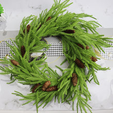 Load image into Gallery viewer, Christmas wreath holiday decorations wreath window pendant arrangement
