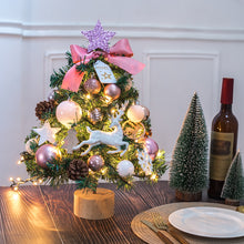Load image into Gallery viewer, 45cm Artificial Christmas Tree Desktop with Lights Decorative Ornaments
