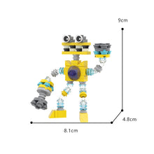 Load image into Gallery viewer, MOC Enlightenment Small Building Block Cute Monster Choir Small Set My Singing Monster
