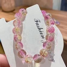 Load image into Gallery viewer, Broken Beads Ice Transparent Two-Color Bracelet Student Hand Toy Bracelet Whole Girlfriends' Gift Children's Day Small Gift Pliable Temperament
