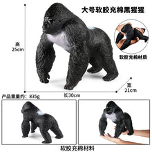 Load image into Gallery viewer, Gorilla Model Toy Wild Animal Model Solid Chimp Garage Kits Ornaments Children's Educational Teaching Toy
