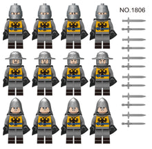 Load image into Gallery viewer, M1801 M1805 M1806 M1813 M1811 Middle Ancient Soldier Building Blocks Little Figure Toy Suit
