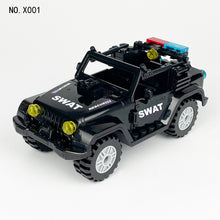 Load image into Gallery viewer, L-3 Package Black Jeep Small Particle Accessories Kits Special Police Doll Toy Weapon Pieces
