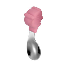 Load image into Gallery viewer, Baby Fork and Spoon Integrated Silica Gel Sucker Toddler Feeding Dinner Plate Children Tableware
