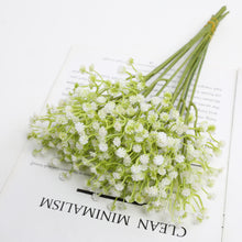 Load image into Gallery viewer, 6pcs/Set Starry Artificial Flower Simulation Bridal Bouquet Wedding Props Home Artificial Flower Arrangement Decorative Flowers
