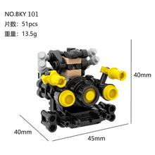 Load image into Gallery viewer, Toilet Doll Toy Skibidi Toilet Titan Monitor Human Audio Human TV Human Building Blocks Toys Suit
