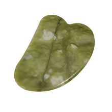 Load image into Gallery viewer, Jade Roller Massager Scrapping Plate Meridian Muscle-Poking Stick Facial Face Xiuyan Jade Beauty Instrument Green Phoenix Jade Roller

