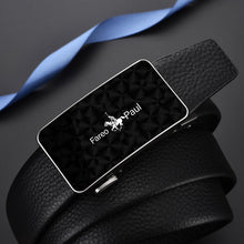 Load image into Gallery viewer, Starry Sky Automatic Buckle Belt Men's Leather Business Casual Pants Belt
