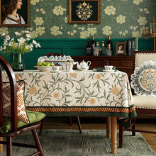Load image into Gallery viewer, Velvet Rectangular Tablecloth Fabric Dining Table Cushion American Waterproof Coffee Table Tablecloth Ins Style round Tablecloth
