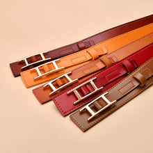 Load image into Gallery viewer, Women's Belt Decorative Versatile Coat Tight Waist Elastic Belt
