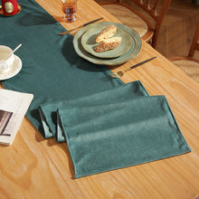 Load image into Gallery viewer, Velvet Table Runner Simple Solid Color Table Runner Wedding Party Dining Table Decorations Long Tablecloth
