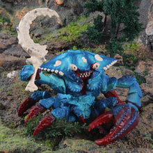 Load image into Gallery viewer, 2pcs/Set Animal Model Octopus Monster Water Crab Monster Simulation Solid Western Warcraft with Weapons Battle Octopus Monster Ocean Myth Model Knight

