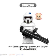 Load image into Gallery viewer, G0127 TV Movie Planet Series Scout Commander Lightning Squadron Puzzle Minifigures
