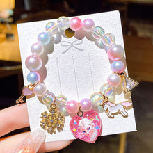 Load image into Gallery viewer, Bracelet Children Bracelet String Beads Crystal Female Cute Student Girlfriends Girl Fashion Princess
