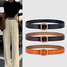 Load image into Gallery viewer, Women's Smooth Buckle Decorative Belt Fashion Trendy Belt Women's Pants Belt
