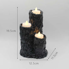 Load image into Gallery viewer, Melting Candle Cluster Resin Candle Holder Tree Bush Ornament
