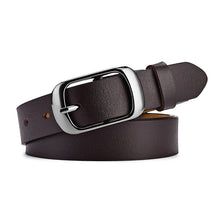 Load image into Gallery viewer, All-Matching Jeans Wide Belt Black New Fashion Simple Pant Belt
