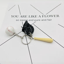 Load image into Gallery viewer, Mini Baseball Keychain Pendant Gift
