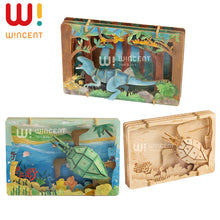 Load image into Gallery viewer, 3D Children's Early Education Educational Toys Wooden Three-Dimensional Puzzle DIY Creative Science and Education Handmade
