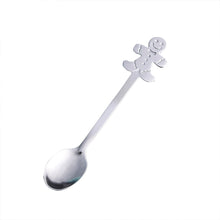Load image into Gallery viewer, Small Spoon Snowman Spoon Nordic Style Tableware Gift Spoon Gift Box Christmas Gift Box
