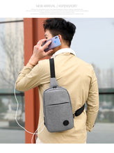 Load image into Gallery viewer, Men's Sport Outdoor Swagger Bag Polyamides and Nylon Backpack for Travelling
