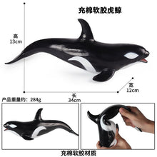 Load image into Gallery viewer, A Variety of Marine Life Models Great White Shark Megalodon Whale Shark Tiger Shark Blue Whale Children Learning Cognitive Ornaments
