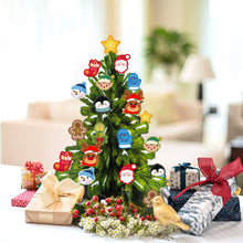 Load image into Gallery viewer, Stereoscopic Pop up Christmas Tree Removable Bird Ornaments Holiday Decorations
