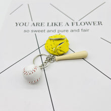 Load image into Gallery viewer, Mini Baseball Keychain Pendant Gift
