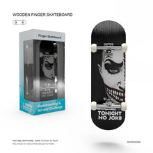 Load image into Gallery viewer, Wooden Fingerboard Complete Set 5 Layer Maple Wood Deck Bearing Wheels Alloy Truck Finger Skate Board Mini Skateboard Kid Toys
