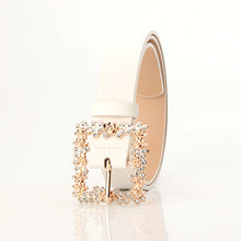 Load image into Gallery viewer, Women's Belt 2023 New Ornament Pantskirt Versatile Fashion PU Leather Belt
