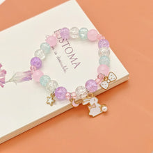 Load image into Gallery viewer, New Cute Cartoon Bunny Colorful Beaded Bracelet Female Student Children Gift Cross-Border Sold Jewelry Bracelet
