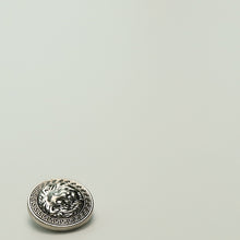 Load image into Gallery viewer, 5pcs/set British Style Metal Button Black round and Square Clothing Decorative Button
