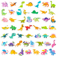 Load image into Gallery viewer, 100Pcs Little Dinosaur Graffiti Stickers Dinosaur Series Tyrannosaurus Rex Personality Cartoon Children Stickers
