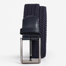 Load image into Gallery viewer, Belt Men's Thin Business Casual Pants with Youth All-Matching Breathable Woven Belt Men
