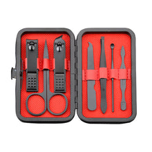 Load image into Gallery viewer, Manicure Implement Manicure Set Gift Nail Clippers 7-Piece Set Grain Point Pliers Nail Clippers Set
