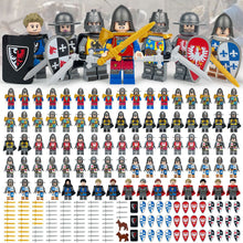 Load image into Gallery viewer, Medieval Knight Military Soldier Castle Building Blocks Doll 1813 Toy Doll Accessories
